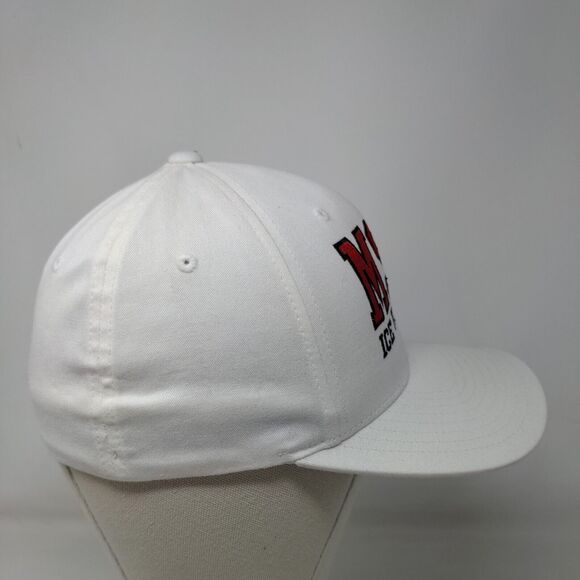 Port Authority Men's Fitted Hat S-M Embroidered MSU Ice Hockey Logo Cotton Blend - Picture 6 of 9